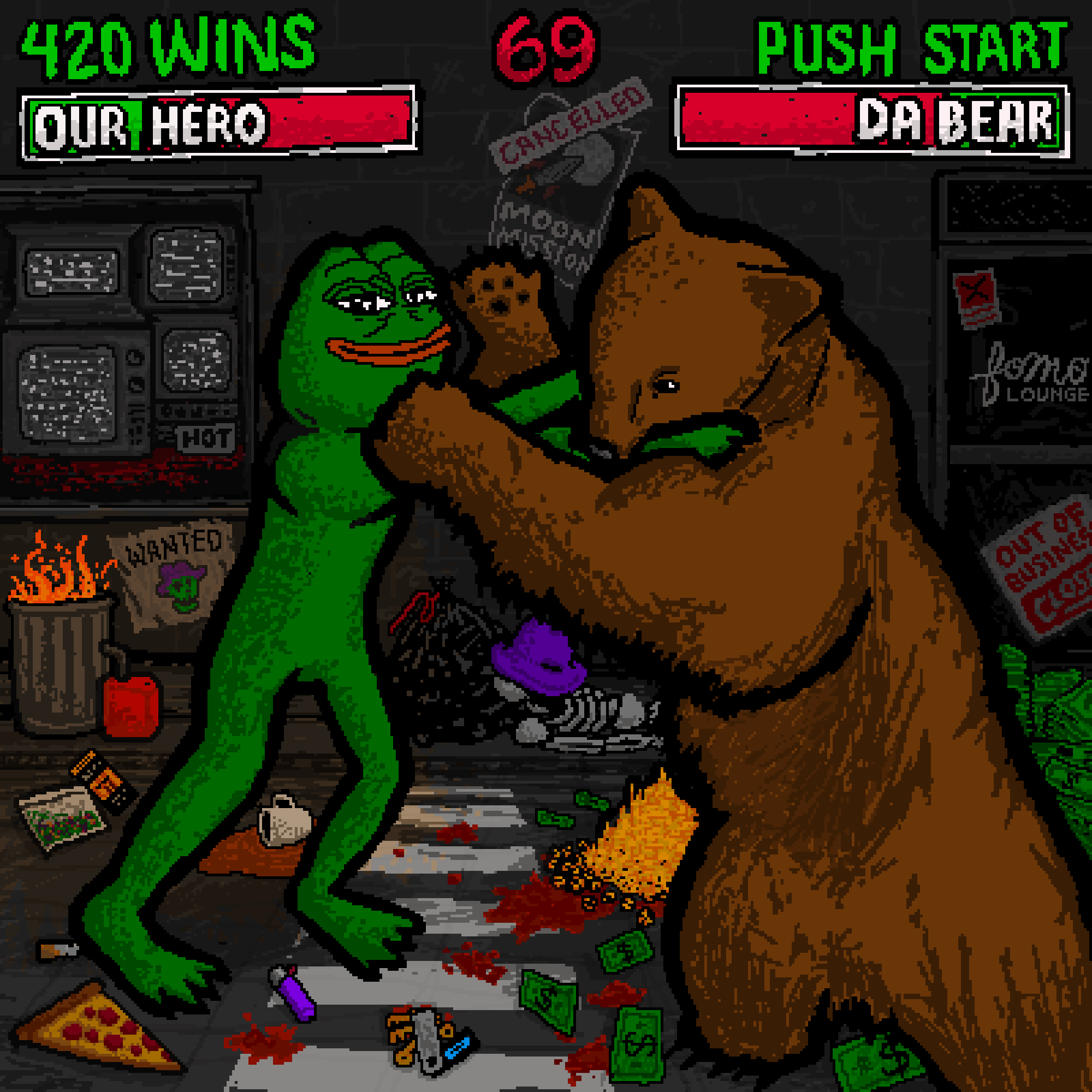 bear fight