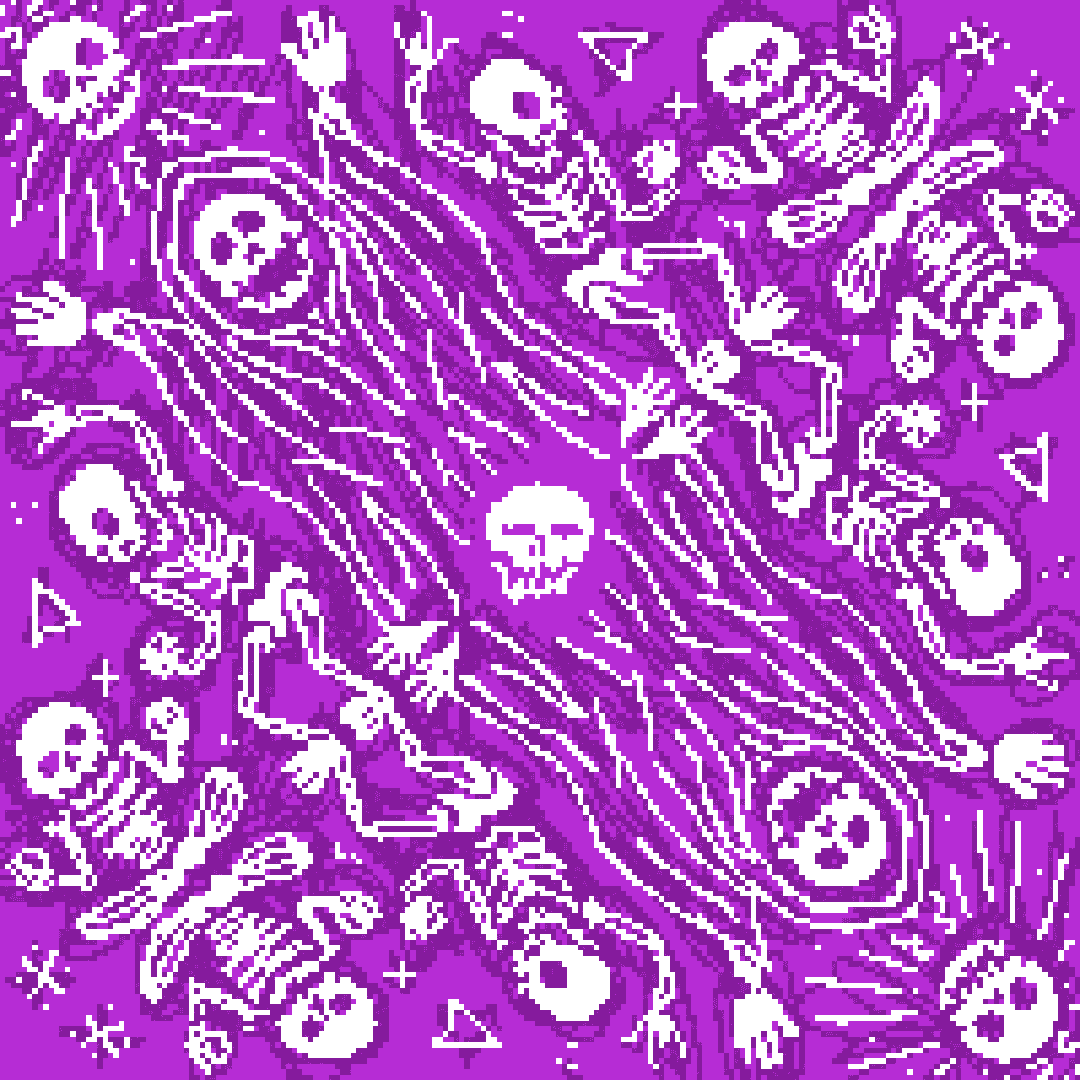 i like skull art