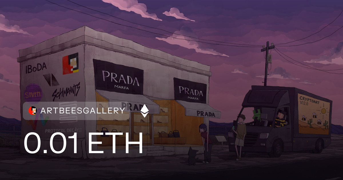PRADA MARFA / CRYPTOART V12.0 cover image from Transient Labs